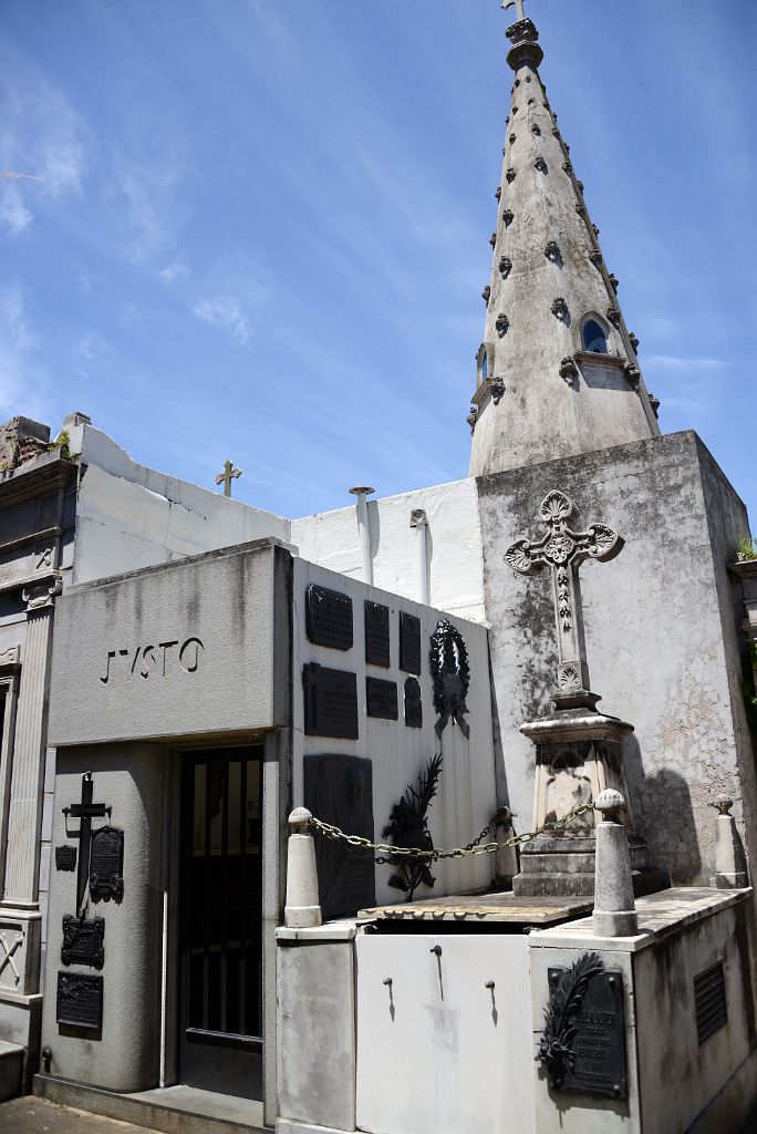 21 Mausoleum Of Agustin P Justo Who Was President Of Argentina 1932-38 Recoleta Cemetery Buenos Aires